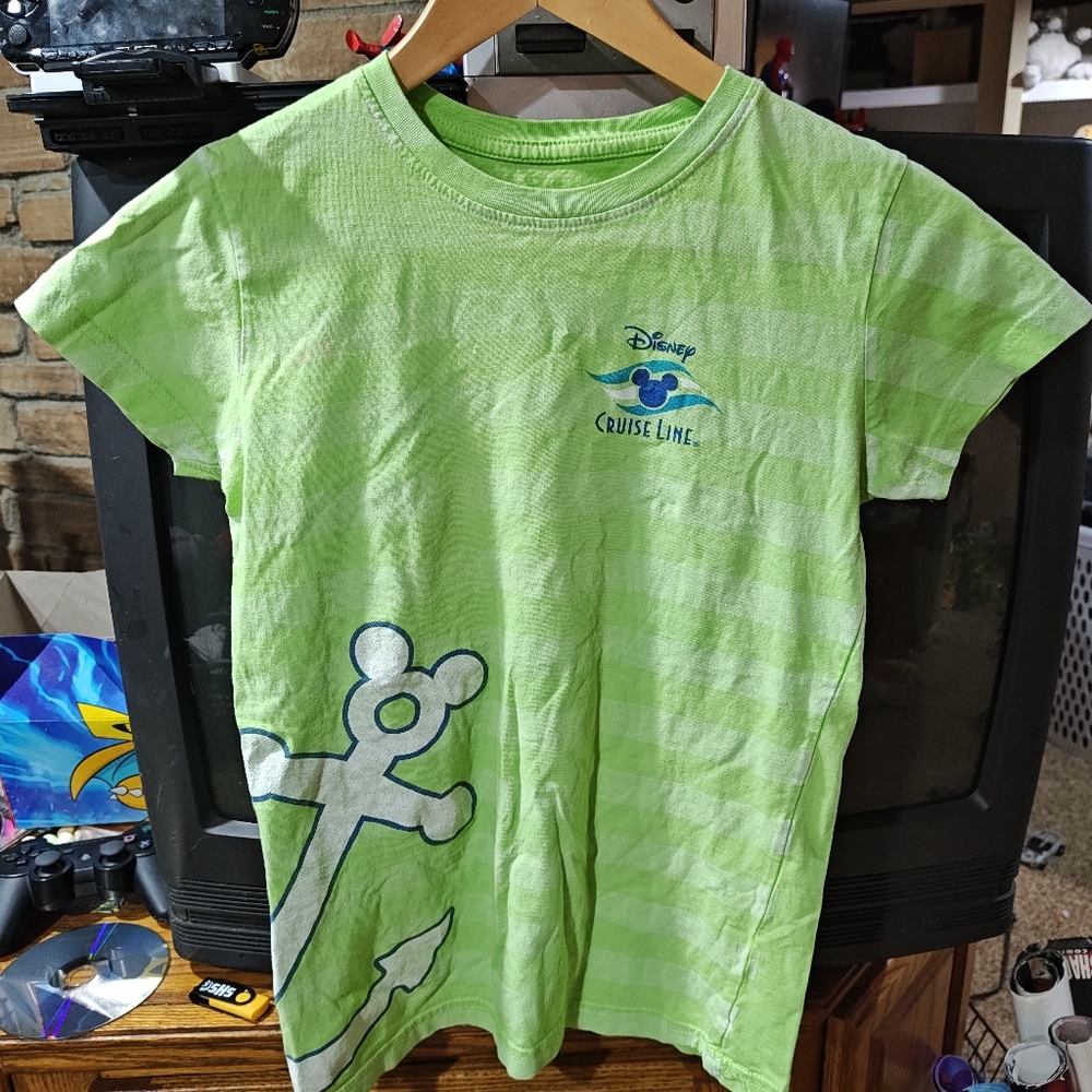 Disney Cruise Line Kids Green T-Shirt